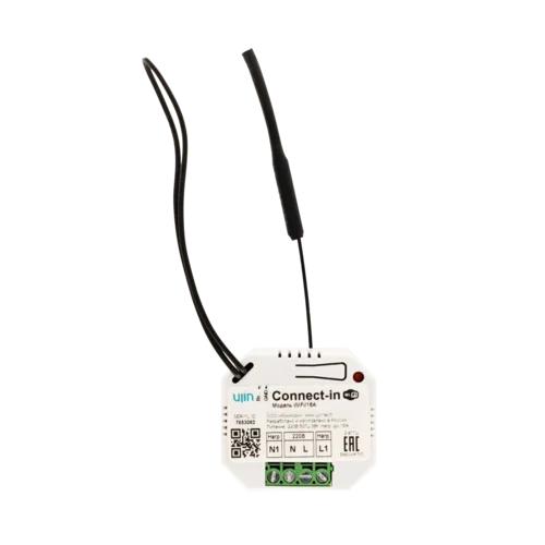 Встраиваемый коммутатор для розетки UJIN WiFi/16А